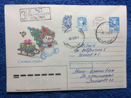 Ukraine 1992 Registered Domestic Cover (1UKR054) - Ucrania