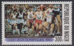 Niger Mi.Nr. 717 Olympische Sommerspiele Moskau, Medaillengew. Laufen (300) - Niger (1960-...)