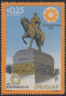 Uruguay Mi.Nr. 1357 200J. USA-Unabhängigkeit, Artigas-Denkmal (0,25) - Uruguay