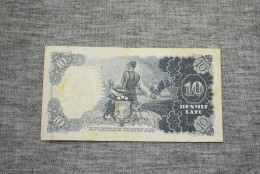 Latvian Vintage Paper Money 10 Lats 1940 - Lettland