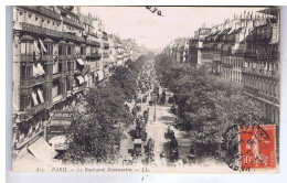 PARIS - Le Boulevard Montmartre - LL N° 815 - Squares
