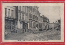 Carte Postale 27. Saint-Georges-du-Vièvre  Route De Giverville Très Beau Plan - Sonstige & Ohne Zuordnung