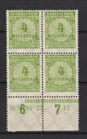 MiNr. 316 HAN H 5886.23 ** Formnummer 12  (0424) - Ongebruikt