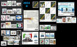 ITALIA 2024 Bologna Trento Mattarella Villa Madama Basile Pesaro Melograni D'Aquino Donne Rugby Basaglia Brevetti Edison - 2021-...: Neufs