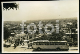 1965 REAL AMATEUR PHOTO FOTO BUS PARIS FRANCE CF CARS VOITURES - Plaatsen