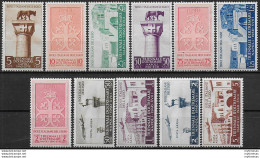 1940 Egeo Triennale D'oltremare 11v. MNH Sassone N. 111/17+A - Other & Unclassified