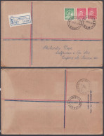 Australia 1937 Used Registered Cover To England, Newcastle, New South Wales, King George VI - Brieven En Documenten