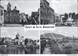 As520 Cartolina Saluti Da Torre Annunziata Provincia Di Napoli - Napoli (Napels)