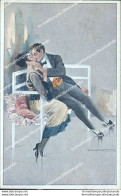 Bv540 Cartolina Art Deco Donninaladyinnamorati Cupido Illustratore Artist Crotta - Andere & Zonder Classificatie