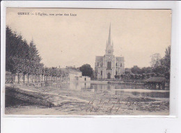 GUEUX: L'église Vue Prise Des Lacs - Très Bon état - Other & Unclassified