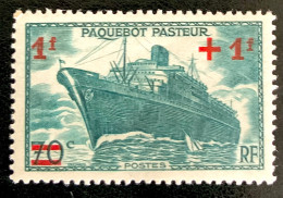 1941 FRANCE N 502 - PAQUEBOT PASTEUR  NOUVELLE VALEUR - NEUF** - Unused Stamps