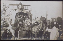 13 CPA RARE CARTE POSTALE ANCIENNE PHOTO CARNAVAL 1921 AIX EN PROVENCE BAL ET BOMBE - Aix En Provence