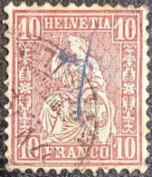 HELVETIA . Y&T N°43. Mi N°30 Oblitéré. Vendu En L'état. Voir Scan... - Gebruikt