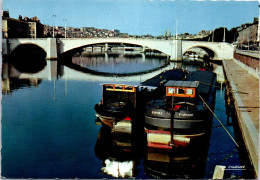 69 LYON - Pont Bonaparte Et Peniches Sur La Saone - Sonstige & Ohne Zuordnung