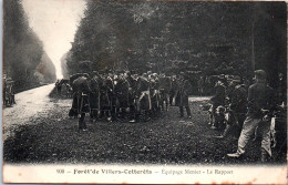 02 VILLERS COTTERETS - La Foret, Equipage Menier, Le Rapport - Other & Unclassified