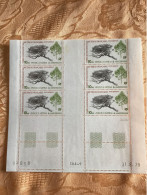 TAAF PA N° 60 - PHYLICA NITIDA - Coin Daté De 6 Timbres Du 31/08/79 ** MNH - + 1 Cadeau ( Le Terror ) - Posta Aerea