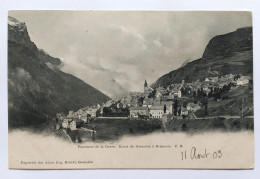 CPA - 05.La Grave. Panorama Route De Grenoble à Briançon - Other & Unclassified