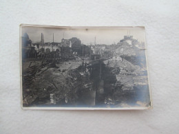 MILITARIA - Ruines De Ville à Situer PHOTO 15X10 Cm - - Guerra 1914-18