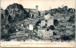 42 MALLEVAL - L'eglise Et Les Ruines Du Vieux ChAteau - Other & Unclassified