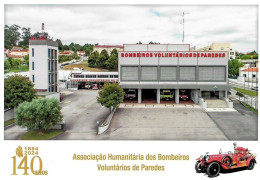 PORTUGAL - PAP -140 Years Of The Humanitarian Association Of Volunteer Firefighters Of Paredes-Date Of Issue: 2024-06-01 - Bombero