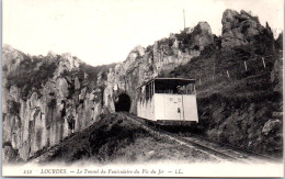 65 LOURDES - Le Tunnel Du Funiculaire Du Pic Du Jer - Autres & Non Classés