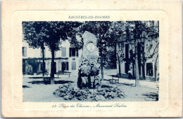 65 BAGNERES DE BIGORRE - Place Des Thermesn, Monument Tourbies - Sonstige & Ohne Zuordnung