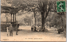 10 TROYES - Jardin Du Rocher (pli Haut Droite ) - Sonstige & Ohne Zuordnung