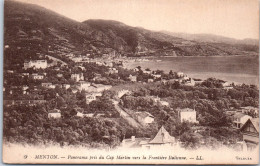 06 MENTON - Panorama Pris Du Cap Martin Vers La Frontiere Italienne - Altri & Non Classificati