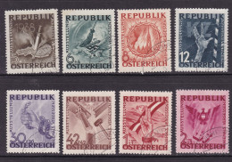 AUSTRIA UNIFICATO NR 638/645 - Gebruikt