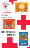 2022 France Red Cross Human Rights Miniature Sheet Of 3 MNH  @ BELOW FACE VALUE - Neufs