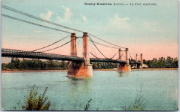 45 BONNY SUR LOIRE - Le Pont Suspendu - Autres & Non Classés