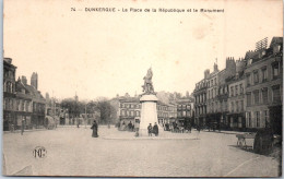 59 DUNKERQUE - La Place De La Republique Et Le Monument - Other & Unclassified