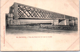 49 SAUMUR - Vue Du Pont De Fer Sur La Loire - Other & Unclassified
