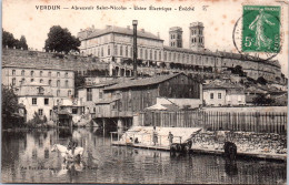 55 VERDUN - Abreuvoir Saint Nicolas, Usine Electrique, Eveche - Other & Unclassified