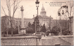 13 AIX EN PROVENCE - Fontaine Granet, Ecole Normale - Autres & Non Classés