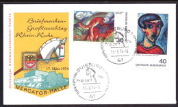 BRD / Deutschland / Duitsland / Germany FDC 798 & 799 Used (1974) - 1971-1980