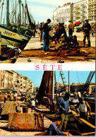 34 SETE - Souvenir D'une Promenade Sur Les Quais De La Marine - Other & Unclassified