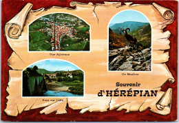34 HEREPIAN - Carte Souvenir - Other & Unclassified
