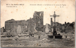 55 AVOCOURT - Le Calvaire Et Les Ruines De L'eglise - Other & Unclassified