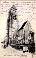 60 ETAVIGNY - L'eglise Avant Le Bombardement De Sept 1914 - Autres & Non Classés