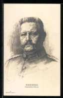 AK Generalfeldmarschall Paul Von Hindenburg In Uniform, Brustbild  - Historische Figuren