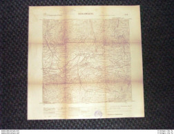 Grande Carta Topografica Silandro O Schlanders Trentino Dettagliatissima I.G.M. - Mapas Geográficas