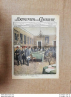 Copertina La Domenica Del Corriere 5 Gennaio 1913 Londra La Pace Turchia-Balcani - Otros & Sin Clasificación
