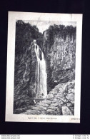 Lago Di Como - Cascata Presso Moltrasio Incisione Del 1882 - Antes 1900