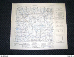 Grande Carta Topografica Correzzo E Dintorni Dettagliatissima I.G.M. - Geographical Maps