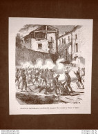 Terza Guerra Indipendenza D'Italia Vezza Nel 1866 Morte Di Nicostrato Castellini - Antes 1900