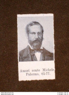 Deputato Nel 1861 Michele Amari Di Palermo E Alessandro Manzoni Di Milano - Other & Unclassified