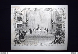 Udine 23 Marzo 1876 - L'apertura Del Giurì Drammatico - Vor 1900