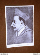 Rara Stampa Dei Primi Del 1900 Il Più Somigliante Ritratto Di San Carlo - Autres & Non Classés