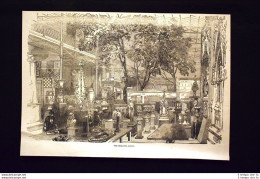 La Sala Di Costruzione Incisione Del 1851 - Vor 1900